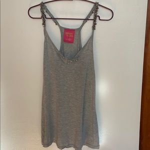 YFB studded tank top